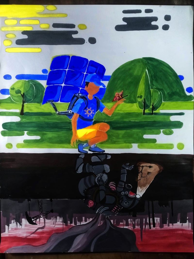 FPA India, Nagaland Branch organized online drawing and painting competition under the theme ‘Solar Energy- Clean Energy.’ Aisha Panda of Buxi Jagabandhu English Medium School, Odisha under Junior Category (10-15 years) and Kevesivol Thore of Kohima Science College, Jotsoma under senior category (16- 25 years) emerged as the winners respectively. (Photo Caption: FPAI Nagaland Branch)